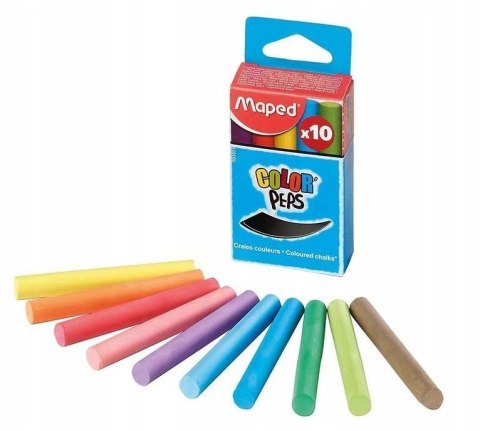 Kreda Colorpeps Kolorowa 10 Sztuk 593501 Maped
