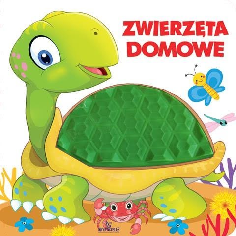 Książeczka Sensoryczna Zwierzęta Domowe Dotykowa