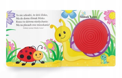 Książeczka Sensoryczna Zwierzęta na łące Dotykowa