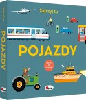 Książeczka z okienkami Zajrzyj tu Pojazdy Auta Okienka