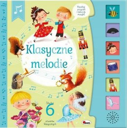 Książka Dźwiękowa Klasyczne melodie 6 utworów klasycznych