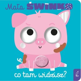 Mała świnko, co tam widzisz? Wilga Książeczka Sensoryczna