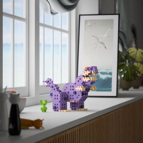 Marioinex Wafle Mini Smok Diplodok i T-Rex klocki konstrukcyjne 148 el