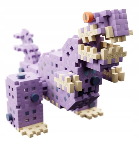 Marioinex Wafle Mini Smok Diplodok i T-Rex klocki konstrukcyjne 148 el