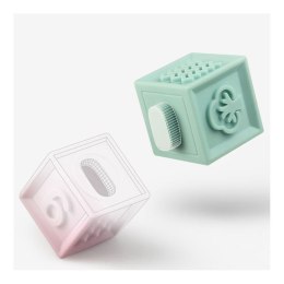 Miękkie klocki sensoryczne zestaw 12 elementów Kształty Cyferki