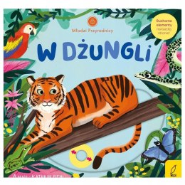 Młodzi przyrodnicy W dżungli Książka Ruchome Elementy