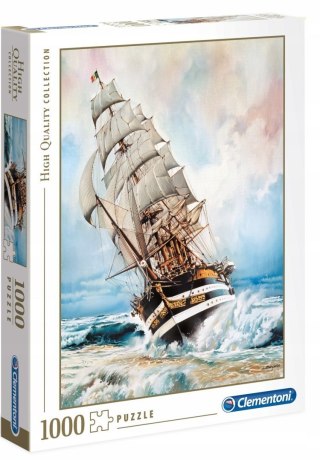 Puzzle 1000 elementów 39415 Amerigo Vespucci Statek Clementoni