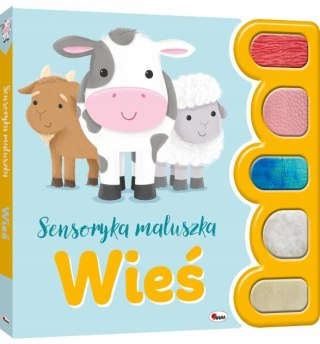 Sensoryka Maluszka Wieś Książeczka Sensoryczna Dotykowa