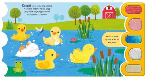 Sensoryka Maluszka Wieś Książeczka Sensoryczna Dotykowa