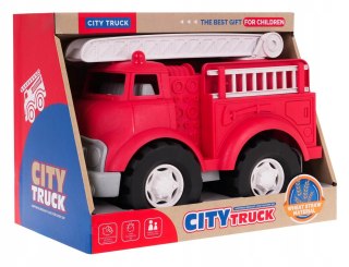 Straż Pożarna City Truck Bioplastik Samochód Auto dla Malucha