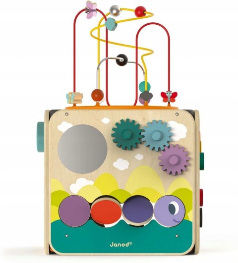 Wielofunkcyjna Kostka Edukacyjna Pętlą Duża Janod