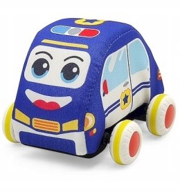 Wóz Policyjny Miękkie Autko z Napędem Smily Play