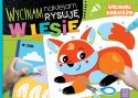 Wycinam Naklejam Rysuję w Lesie Wycinanki Edukacyjne Aksjomat