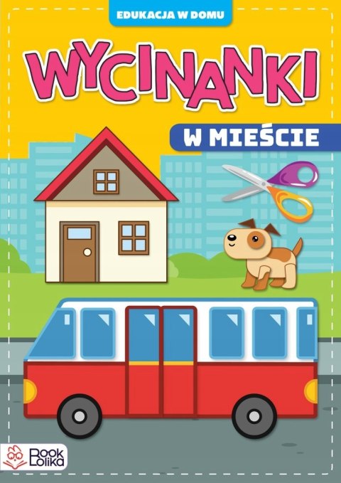 Wycinanki W mieście Bookolika Wycinanka Edukacja w Domu