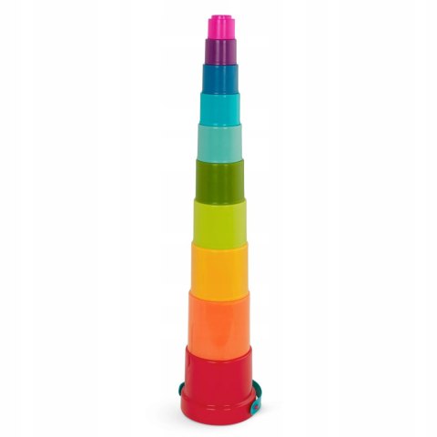 Zestaw kubełków do piętrowania z wiaderkiem Stack up Cups Battat