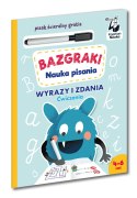 Bazgraki Nauka pisania Wyrazy i Zdania Ćwiczenia Kapitan Nauka 4-6 lat