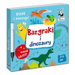 Bazgraki i Dinozaury Rysuję i Zmazuję Kapitan Nauka