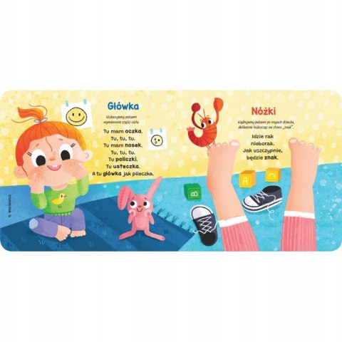 Biblioteczka najmłodszych Zabawy paluszkowe Aksjomat Książeczka Wierszyki