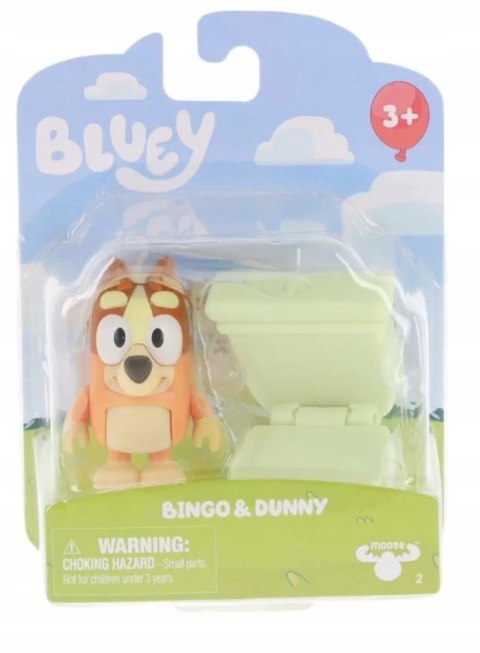 Bluey Początek Zabawy Figurka z Akcesoriami Bingo & Dunny