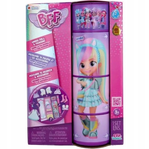 Cry Babies BFF Lalka modowa Jenna Nastolatka + akcesoria IMC904361