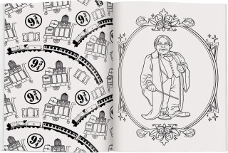 Harry Potter Magiczna Kolorowanka Magiczne Rzeczy do Pokolorowania Ameet