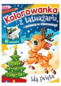 Idą święta Kolorowanka z Tatuażami Świecą w Ciemności 16 Tatuaży