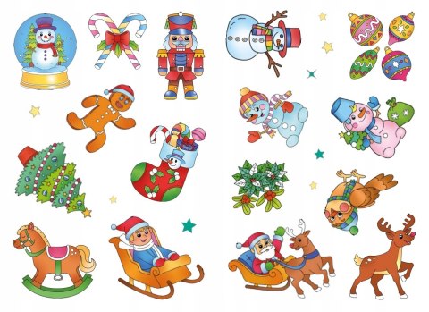 Idą święta Kolorowanka z Tatuażami Świecą w Ciemności 16 Tatuaży