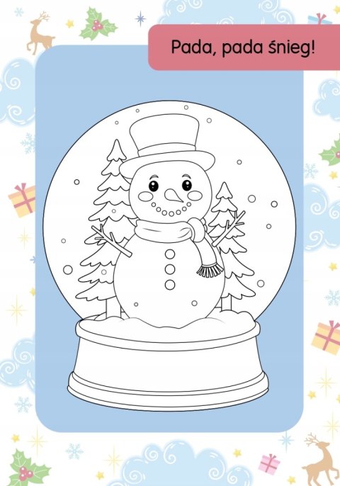 Idą święta Kolorowanka z Tatuażami Świecą w Ciemności 16 Tatuaży