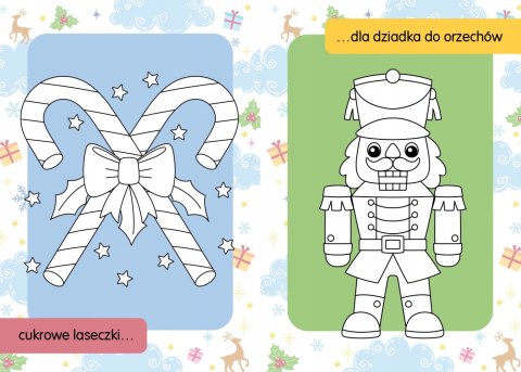 Idą święta Kolorowanka z Tatuażami Świecą w Ciemności 16 Tatuaży