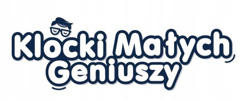 Klocki Małych Geniuszy Konstrukcyjne 36 elementów Pojazdy Budowlane 4w1