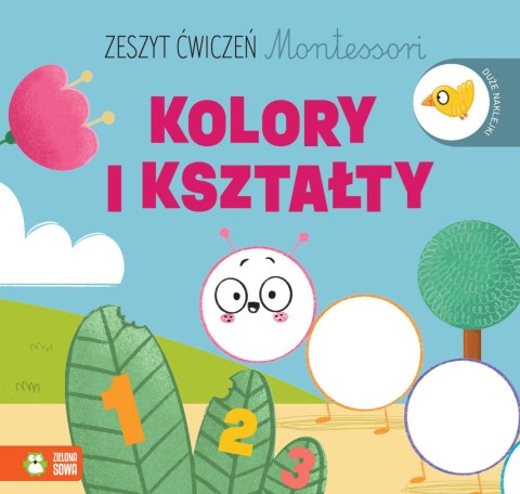 Kolory i Kształty Zeszyt Ćwiczeń Montessori Zielona Sowa