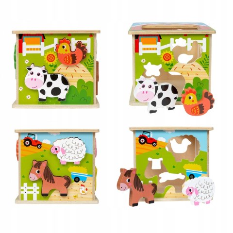 Kostka Sorter Farma Smily Play Zwierzątka na Wsi Wieś