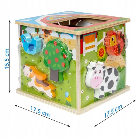 Kostka Sorter Farma Smily Play Zwierzątka na Wsi Wieś