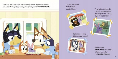 Książeczka Bajeczka Bluey Bob Wielkouch Moja czytanka Harperkids