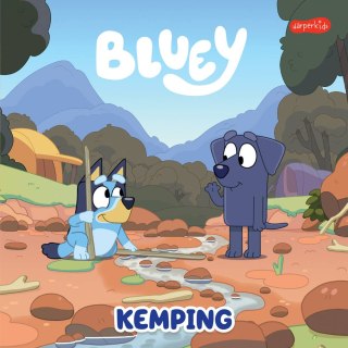 Książeczka Bajeczka Bluey Kemping Moja czytanka Harperkids
