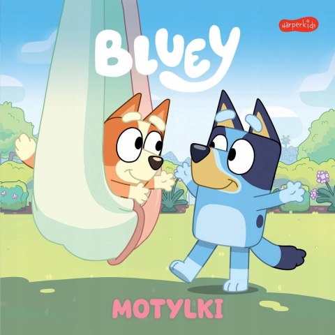 Książeczka Bajeczka Bluey Motylki Moja czytanka Harperkids