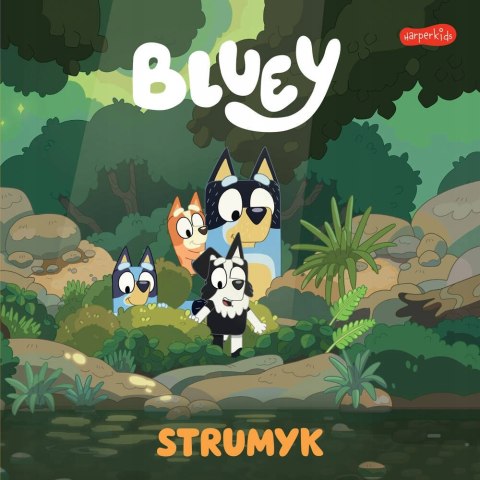 Książeczka Bajeczka Bluey Strumyk Moja czytanka Harperkids