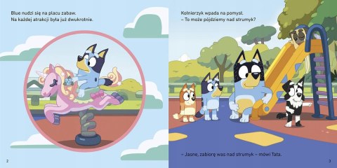 Książeczka Bajeczka Bluey Strumyk Moja czytanka Harperkids