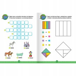 Łamigłówki i krzyżówki Pomysłowe zadania dla przedszkolaków 5+ Aksjomat