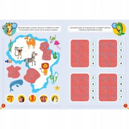 Łamigłówki z magiczną lupką aktywizujące zadania małego odkrywcy Aksjomat