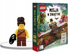 Lego Books Misja w Świątyni Zestaw Sekretne Zadania + 93 Klocki 6+ Ameet