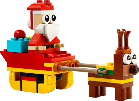 Lego Creator Przejażdżka saniami Świętego Mikołaja 30670 Święty Mikołaj
