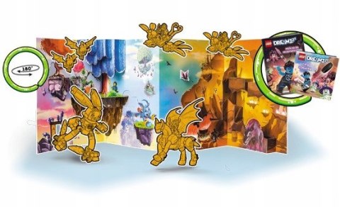 Lego Dreamzzz Logan Kontra Nigdywiedźma Zestaw 2 Książki + 2 Minifigurki 6+