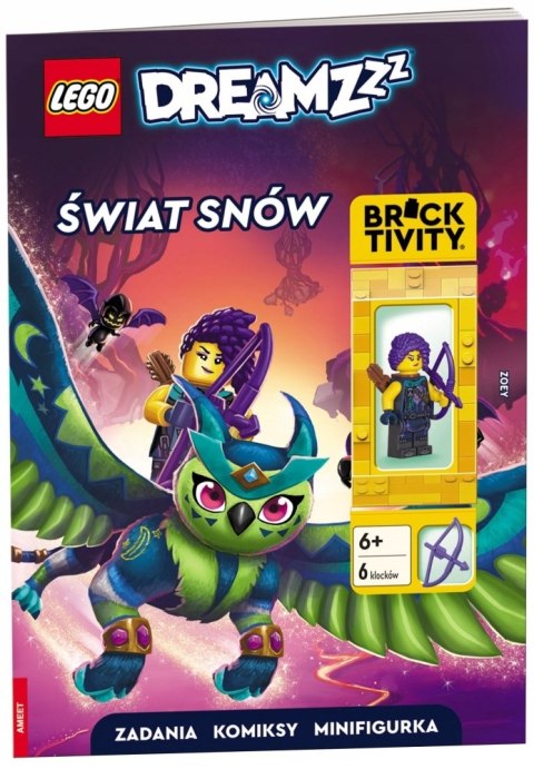 Lego Dreamzzz Świat Snów Zadania + Komiksy + Minifigurka 6+ Ameet
