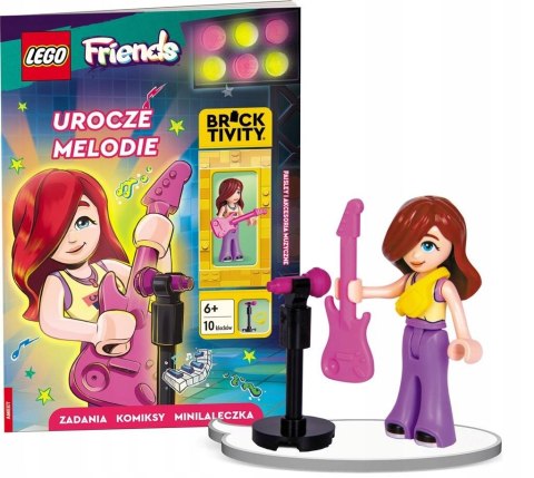 Lego Friends Urocze Melodie Zadania + Komiksy + Minifigurka 6+ Ameet