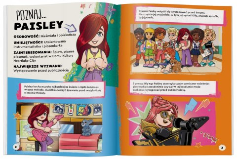 Lego Friends Urocze Melodie Zadania + Komiksy + Minifigurka 6+ Ameet