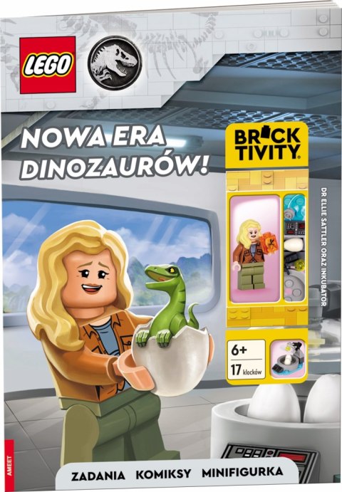 Lego Jurassic World Nowa Era Dinozaurów Zadania + Komiksy + Minifigurka 6+