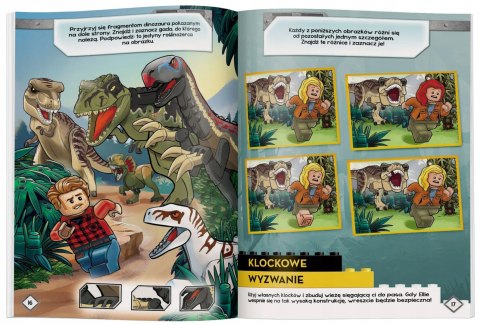 Lego Jurassic World Nowa Era Dinozaurów Zadania + Komiksy + Minifigurka 6+