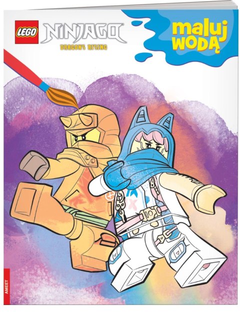 Lego Ninjago Maluj Wodą Malowanki Wodne Ameet Lego Ninjago Maluj Wodą Malowanki Wodne Ameet