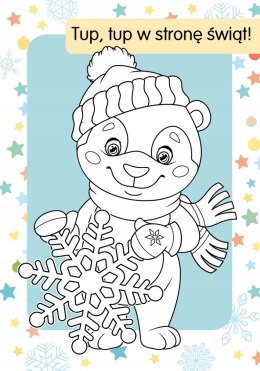 Magiczne Święta Kolorowanka z Tatuażami 16 Tatuaży Skrzat